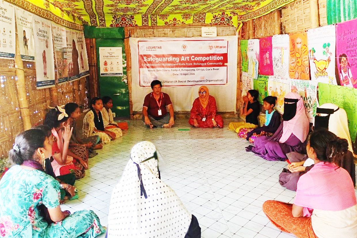 Adolescent Girls from Rohingya Camp